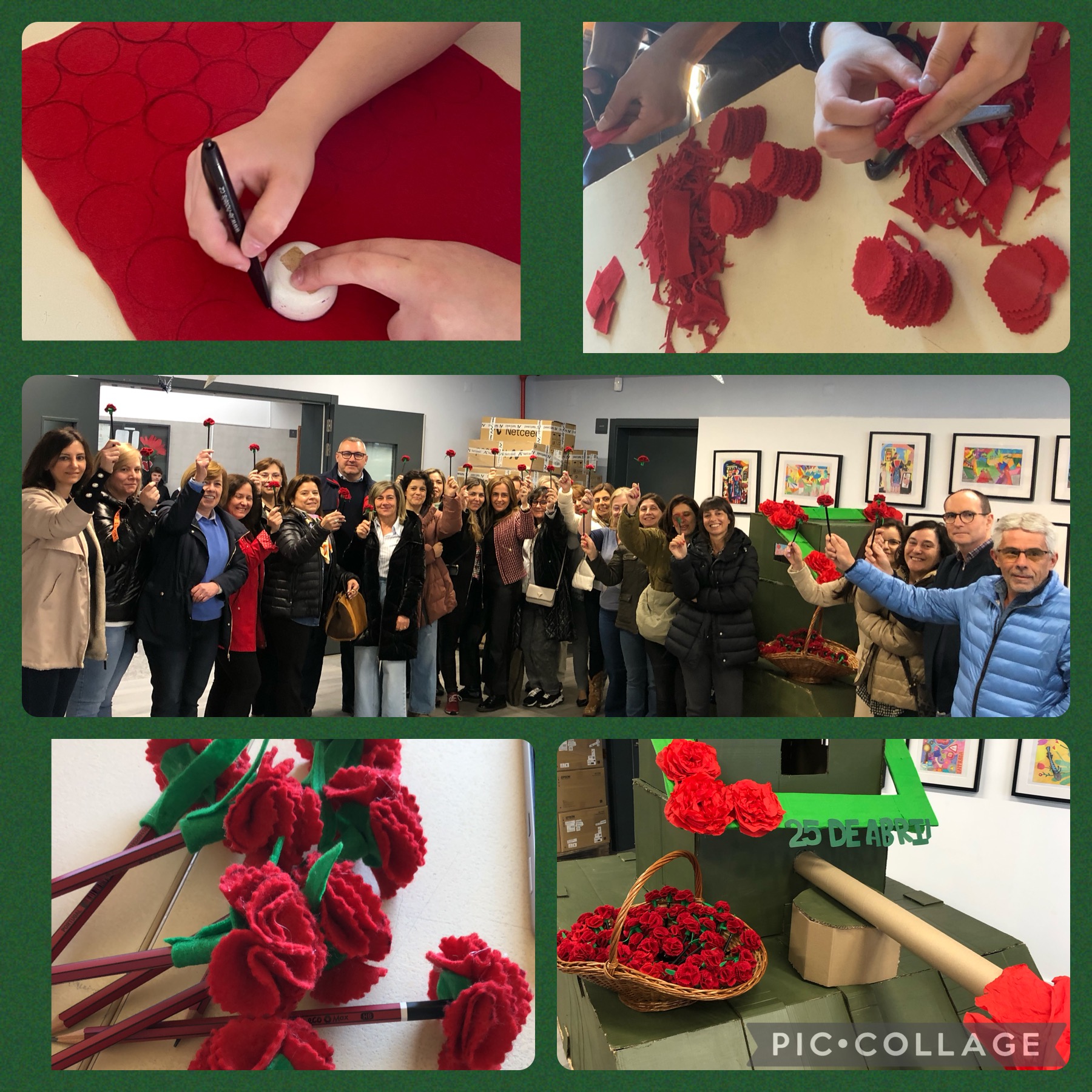 Celebração do 1º de maio de 1974